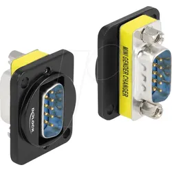 DELOCK 86706 - D-Typ Modul DB9 Stecker zu DB9 Stecker
