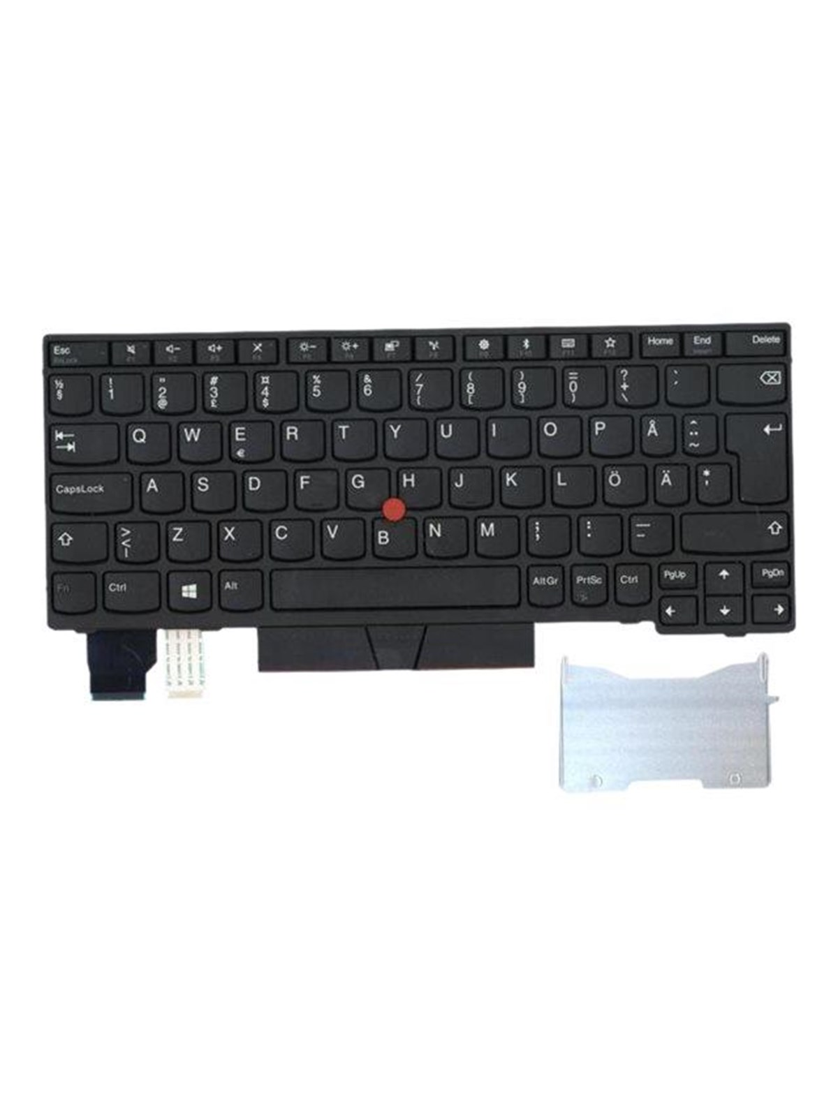 Lenovo Chicony - Laptop Ersatztastatur - Swedisch - Schwarz