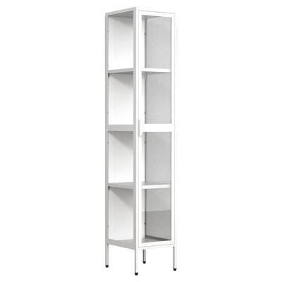 Stahl Glas Vitrine Schaukasten Floka XL