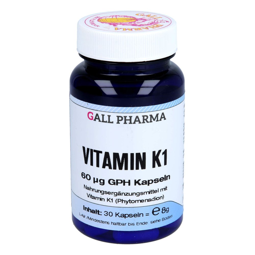 Hecht-Pharma GmbH Vitamin K1 60 [my]g Gph Kapseln 04631944