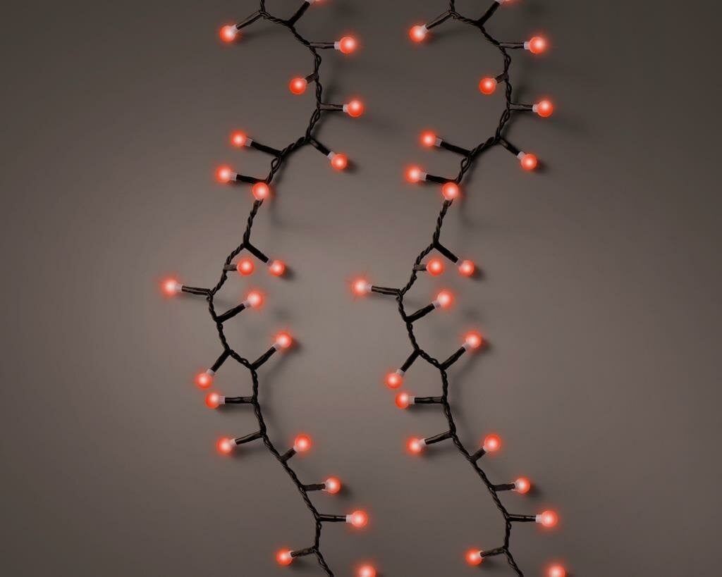 Lumineo Led kerstverlichting compact 350 lampjes rood