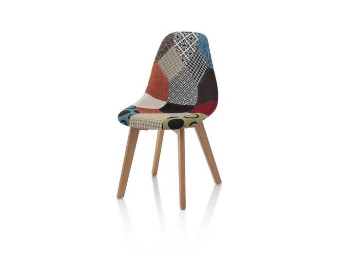 Set de 4 Chaises patchwork VICTORIA