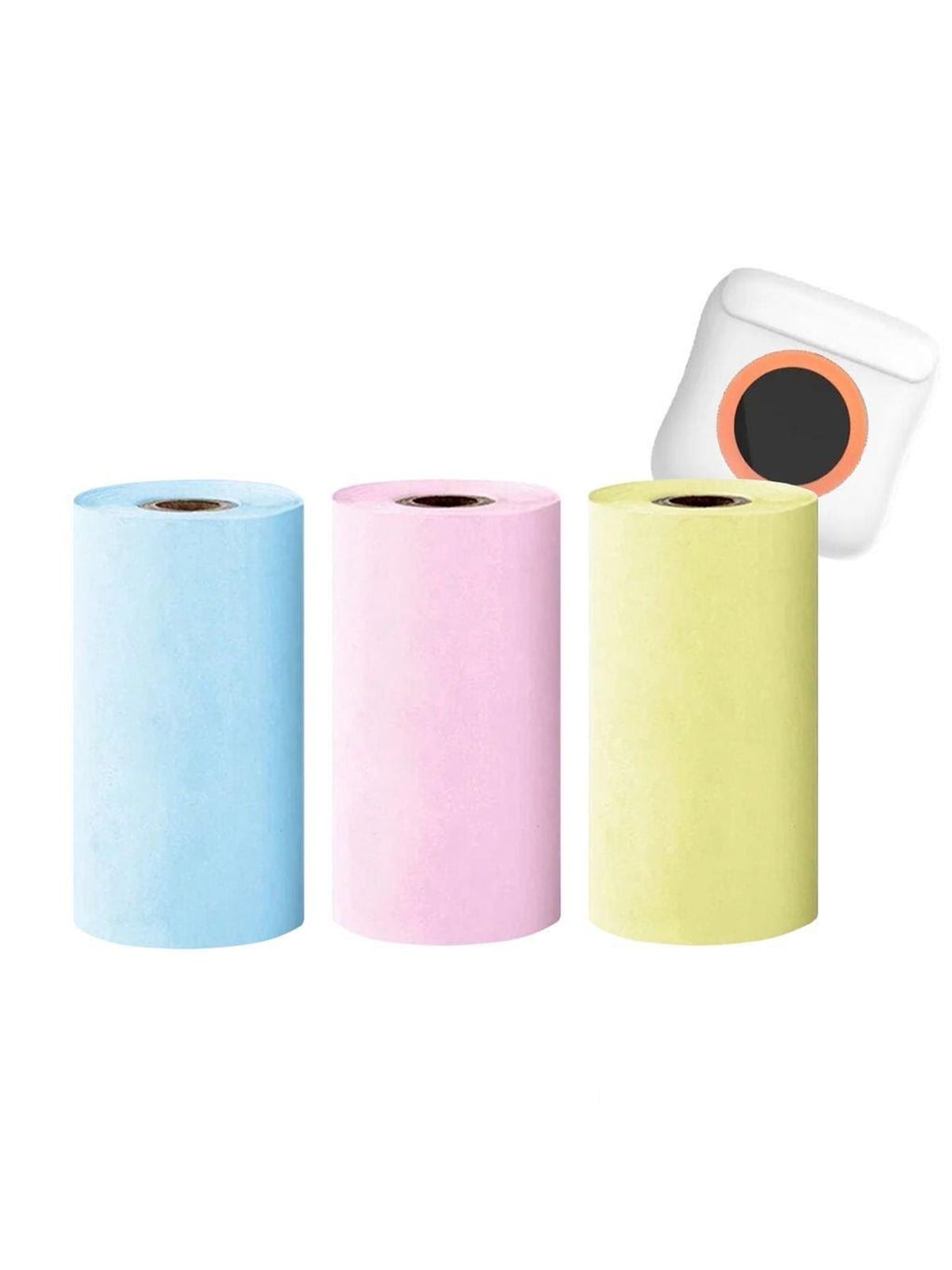 SiGN Thermal Paper Roll with Colors for Mini Printer - 3 Rolls - 57*25mm - 5m