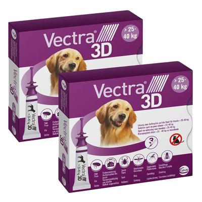 Vectra 3D Hunde U 25-40Kg Doppelpack 2x3 St Lösung
