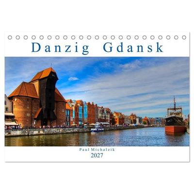 Danzig Gdansk (Tischkalender 2027 DIN A5 quer), CALVENDO Monatskalender