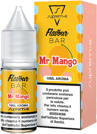 Suprem-e Mr Mango Flavour Bar Aroma Concentrato 10ml Mango Pesca Ghiaccio