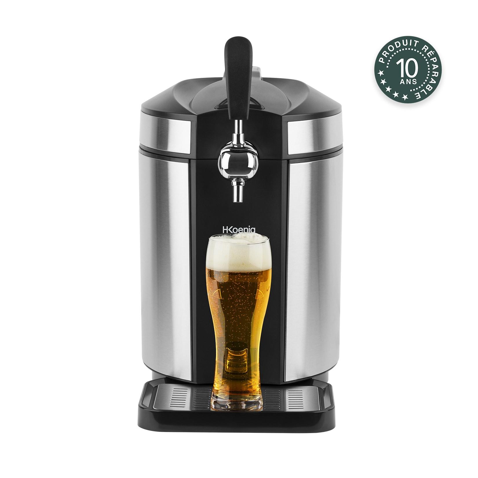H.Koenig Bierzapfanlage BW1880, kompatibel mit allen 5L Universal-Edelstahl-Druckfässern