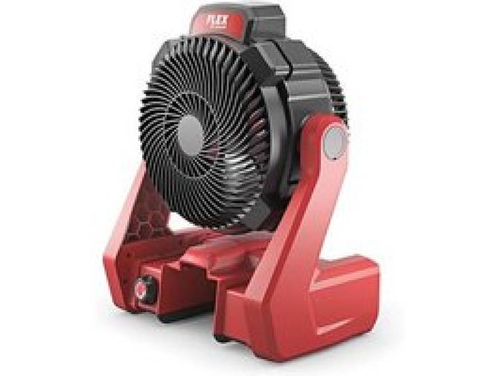 Ventilateur sur batterie - FLEX - CF 18.0/230 - Rouge - Alimentation batterie et secteur - EMS