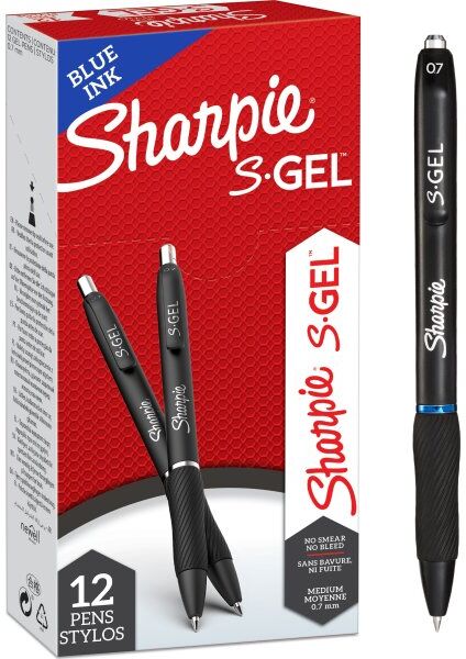 Sharpie S-Gel Rollerpen   Blå