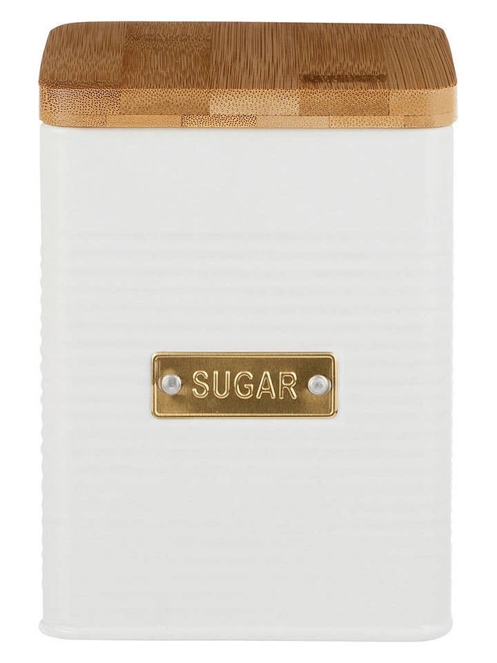 Typhoon Vorratsbehälter "Sugar" in Weiß - (B)11,5 x (H)15,7 x (T)11,5 cm - onesize