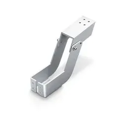 RWA-Konsole, für Spindelantrieb, E 250 / E 350, DL-R, Aluminium naturton elox.