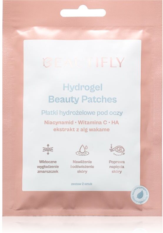 Beautifly Hydrogel eye patches Firming Gel Eye Pads 1 pair