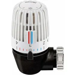 Magni TA Heimeier 7300-00.500 Thermostat-Kopf WK mit eingebautem Fühler und 2 Sparclips, Thermostat, Weiss