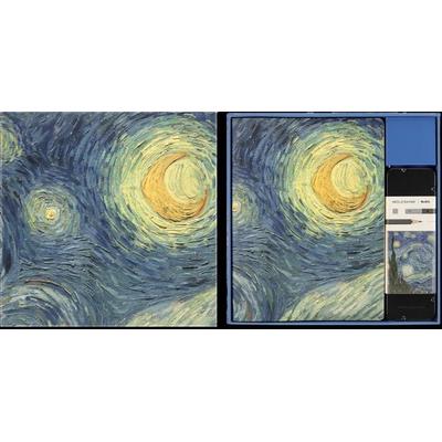 Moleskine Moma Van Gogh Zeichenset, Cahier Notizhefte, 3er-Set, La/5, Blanko, Bleistiftset (5Stk), Wiederverwendbare Thematische Box, Taschenbuch von