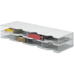 Styro Sortierstation »styrobig Quadro Tower« 8 Fächer grau