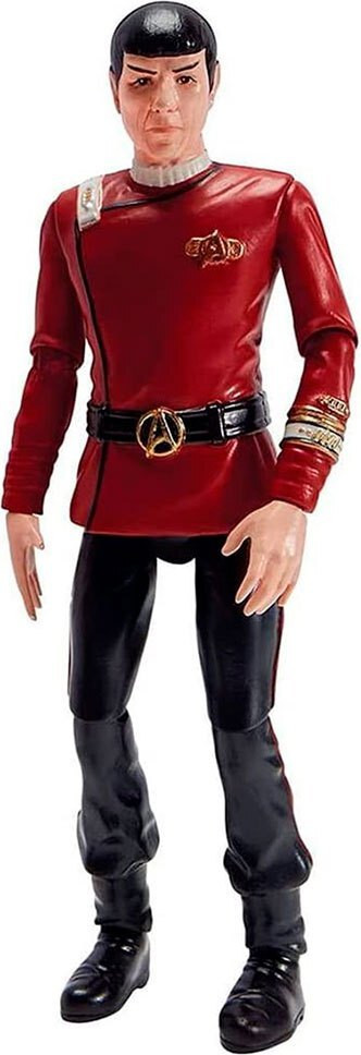 Bandai Star Trek Kapitein Spock Figuur, Rood, One Size