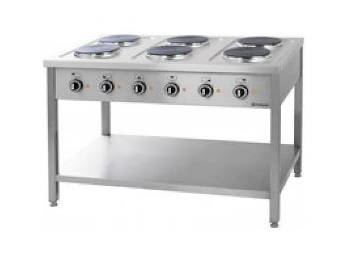 Piano de Cuisson Electrique Professionnel 6 Plaques - Série 700 - Stalgast