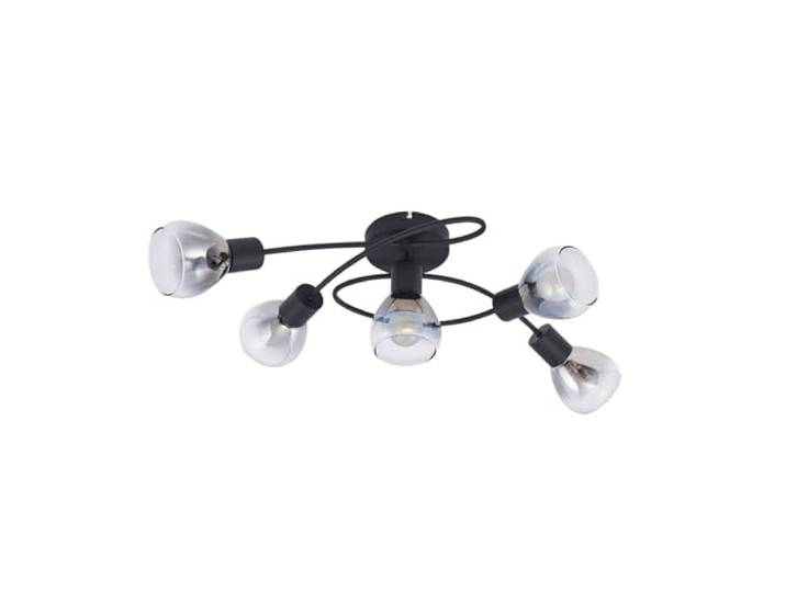 Lindby Deckenlampe in rauchgrau, schwarz, Deckenleuchte