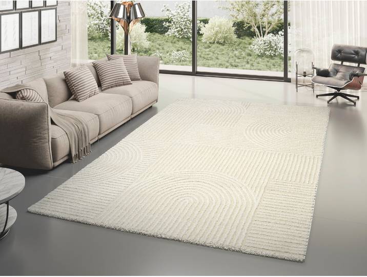 OCI DIE TEPPICHMARKE LIV ATMOS, auch als Läufer und in Rund rechteckig 20 mm Höhe Design Teppich, auch in quadratischer Form, alle Räume