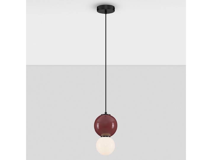 Suspension Noesis type B Ø 15cm Rouge/Rouge Céramique LED non-remplaçables Module LED