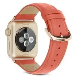 dbramante1928 Madrid - Watch Strap 42/44 mm (44 mm, Saffiano Leder), Uhrenarmband, Rosa