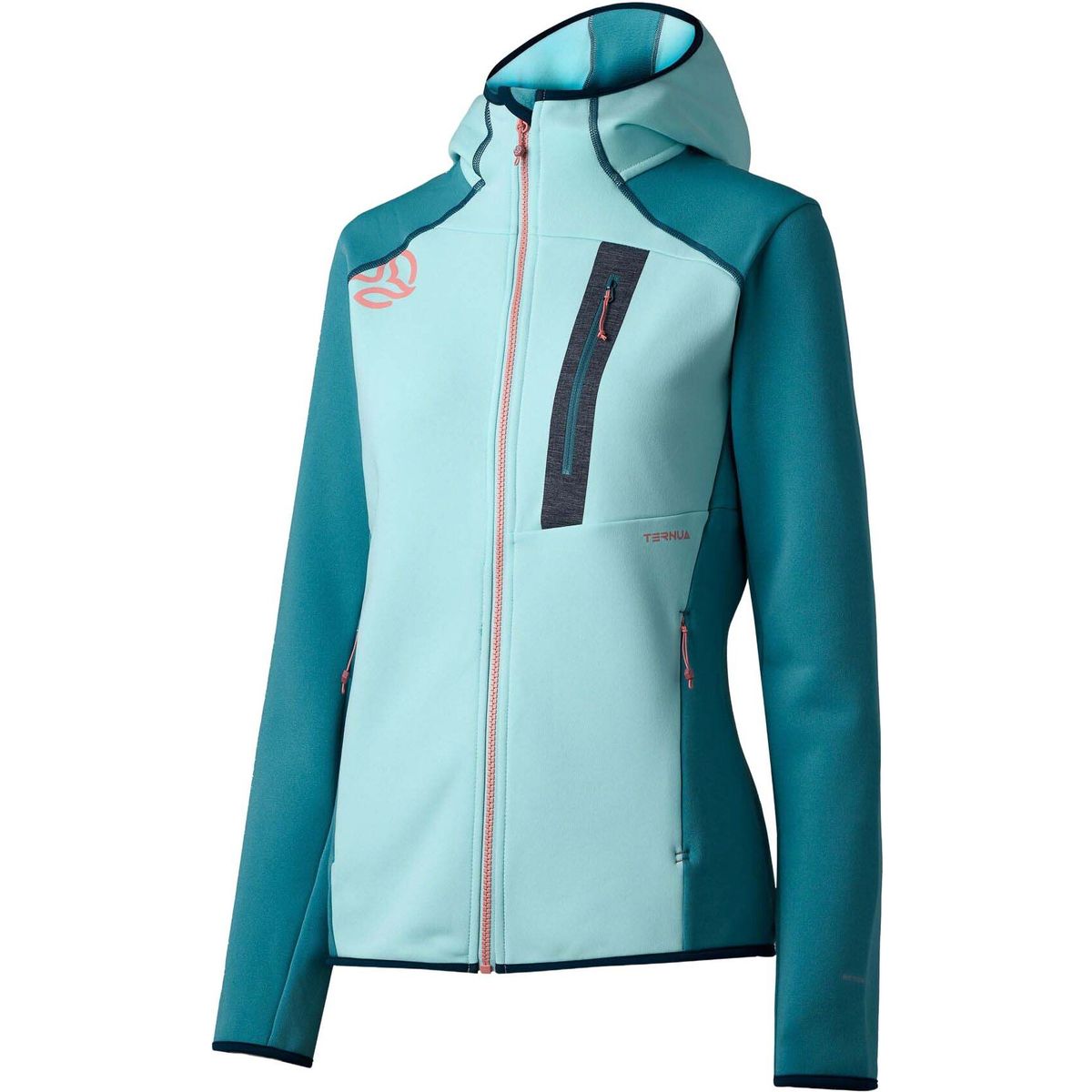 Ternua Punjak Pro Hood Jacket W light mint (1274) XL 1644326-1274-XL