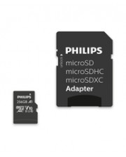 Philips MicroSDXC Card 256 GB Class 10 UHS-I U1 incl. Adapter Extended Capacity SD MicroSDHC (FM25MP45B/00)