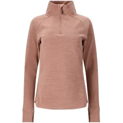 Whistler Kajsa 1/2-Zip Midlayer Damen 1109 - burlwood 48