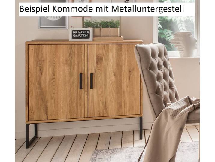 Kommode Mido 60113 L in Wildeiche massiv gemäß Spezifikation – Montierte Lieferung – 3%-Vorkasse-Rabatt