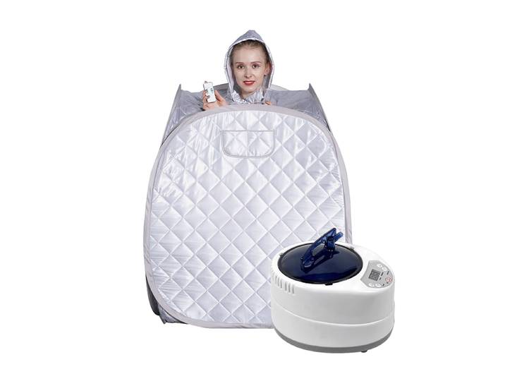Ensemble de sauna portable pour tout le corps, tente pour chapeau de spa à la maison, comprend un cuiseur vapeur de 3L avec télécommande