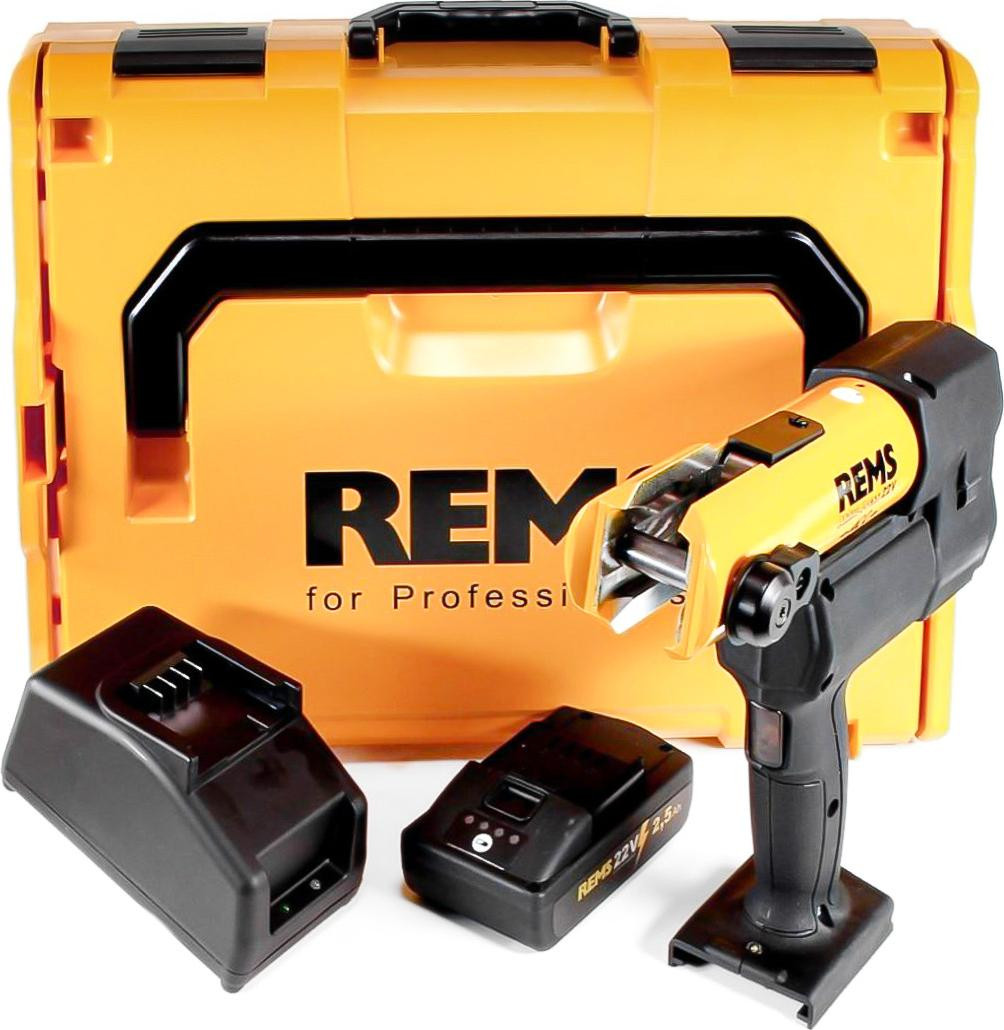 REMS Accu-pers 22V ACC 32kN set met 1x 2,5Ah accu en snellader (576011 R220)