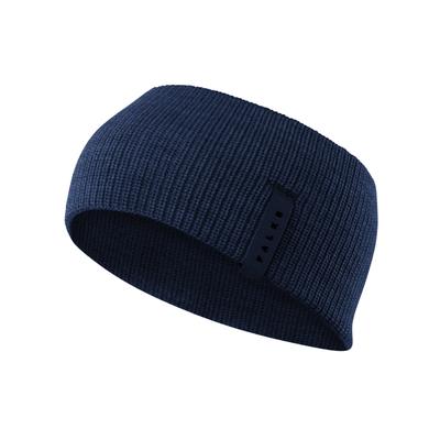 Stirnband FALKE "FALKE Stirnband", Damen, Gr. onesize, blau (space blau (6116)), Mützen Stirnband