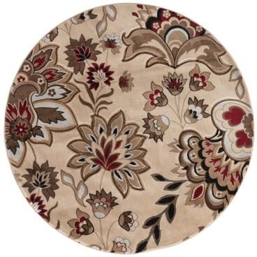 MDA Rugs Glamour Collection Floral Area Rug