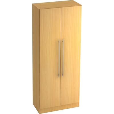 Hammerbacher Garderobenschrank Solid 5OH BxTxH 80x42x200,4cm Griff RE Buche/Buche