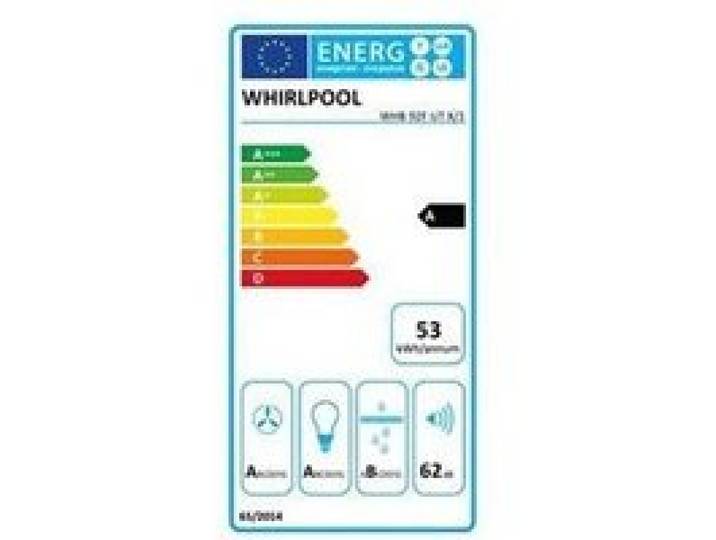 Hotte décorative murale Whirlpool WHB92FUTX/1 INOX WHB92FUTX/1