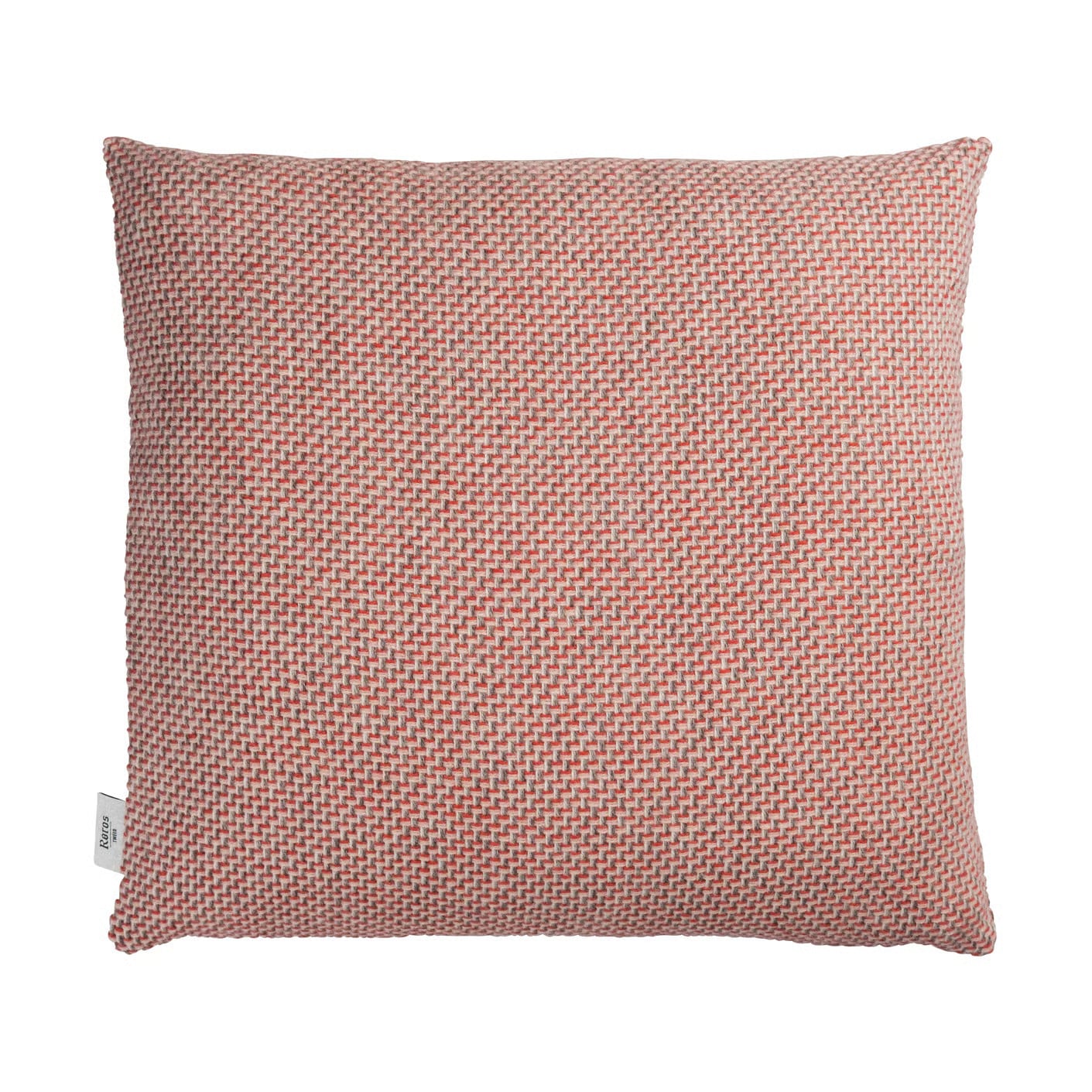 Røros Tweed Una kussen Light red 50 x 50 cm