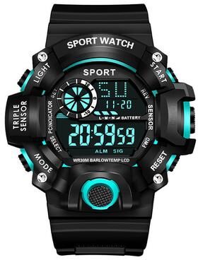 Modern Mode Marketplace Multifunctional Sports Watch For Men Waterproof, Luminous Military Design With Alarm g