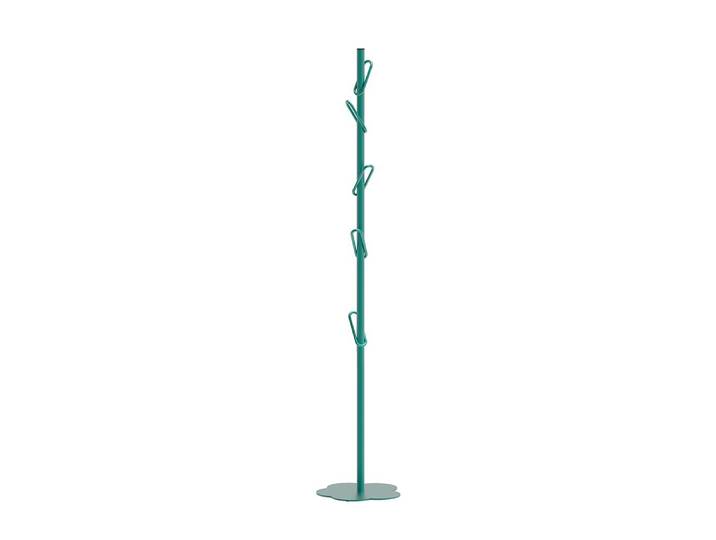 MEME DESIGN portemanteau sur pied MYFLOWER (Sauge - Métal verni)