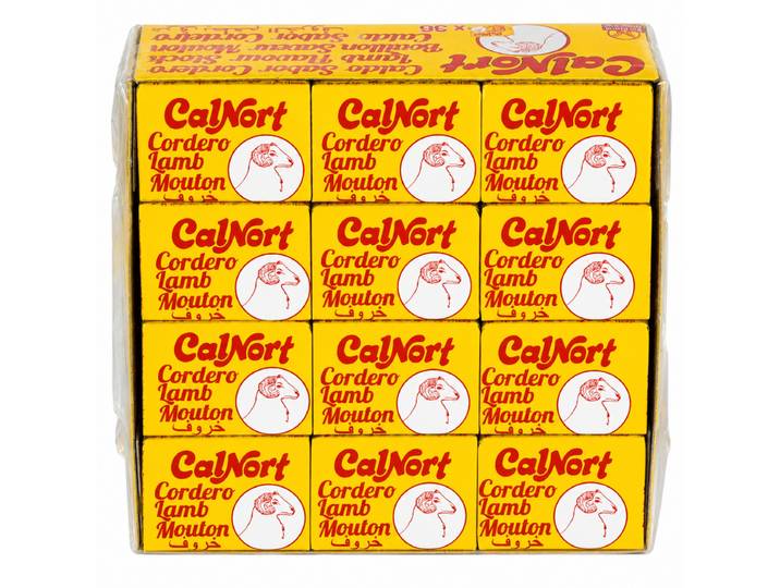 Calnort Cubes de bouillon d'agneau 10 g x 36