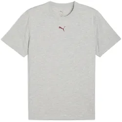 PUMA Graphic Illustrated T-Shirt Herren 04 - light gray heather XXL