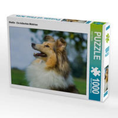 CALVENDO Puzzle Sheltie - Ein hübsches Mädchen 1000 Teile Lege-Größe 64 x 48 cm Foto-Puzzle Bild von Sigrid Starick