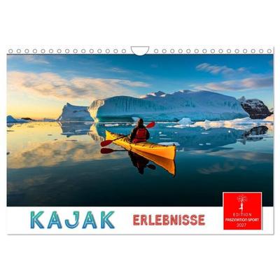 Kajak Erlebnisse (Wandkalender 2027 DIN A4 quer), CALVENDO Monatskalender
