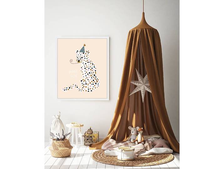 Tableau déco Have Fun 53 x 63cm Multicolore