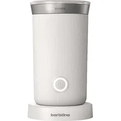 PHILIPS BAR311/00 Baristina warmer und kalter Milchschaum, Antihaftbeschichtung, leichte Reinigung, Milchaufschäumer, Weiß, 15,3 Watt, 0,12 l