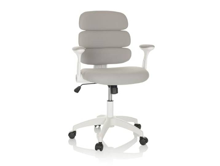 hjh OFFICE Chaise Enfant pivotante Kid ERGOLINO W Chaise Enfant avec Dossier Ergonomique\, Gris\, 736428