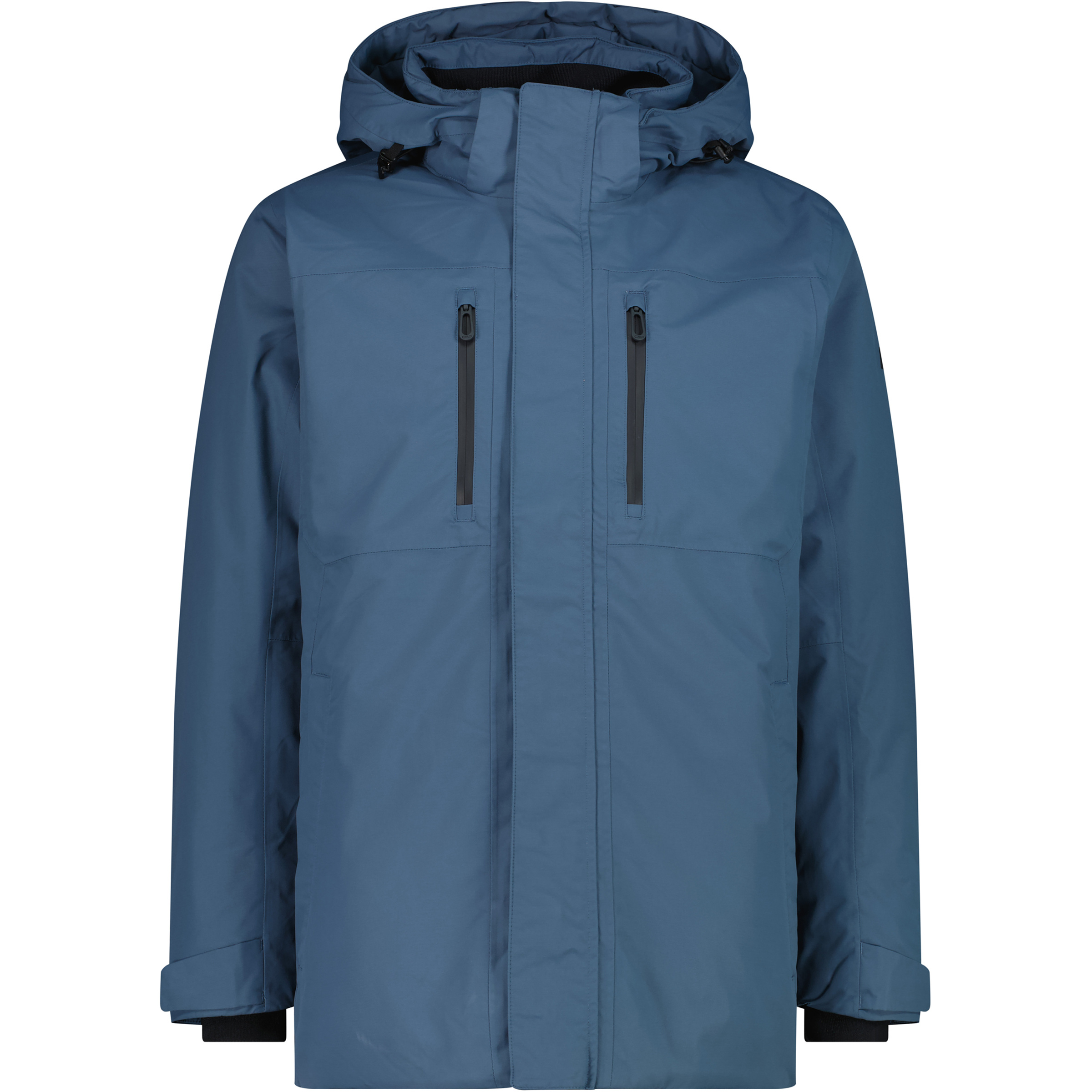 CMP Zip Parka Herren Parkas & Mäntel blau Größe M Skifahren Wasserdicht
