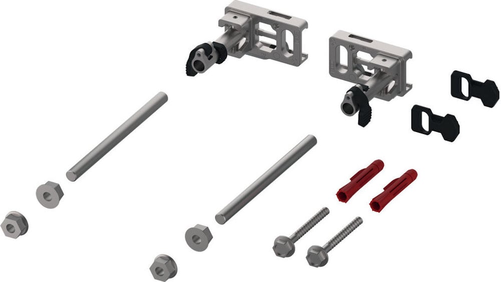 Tece modulaire bevestigingssysteem Teceprofiel met diepteverstelling