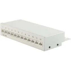 S-Conn 75077 Cat6a RJ-45, Server Zubehör, Grau