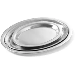 HENDI Kaffeetablett - oval, 265x195mm