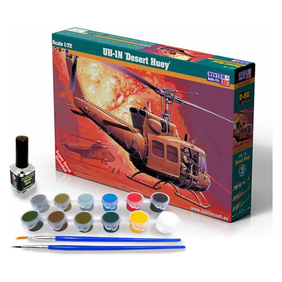 MeisterCraft UH-1N Desert Huey, START SET (SD-56)
